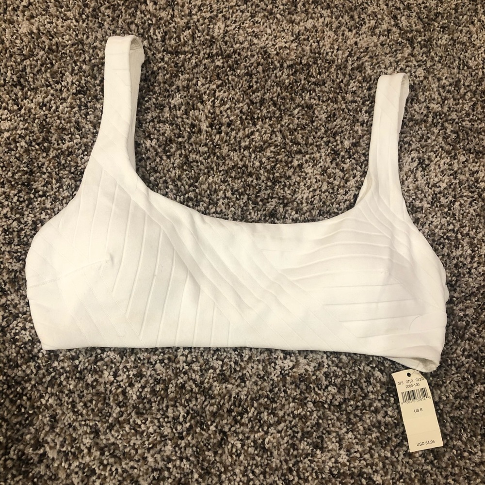 Aerie XO Ribbed Scoop Top